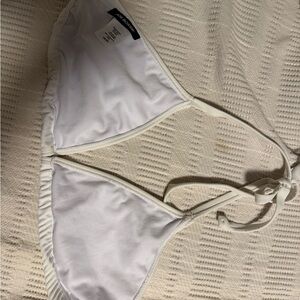 Joe Boxer White Bikini Top